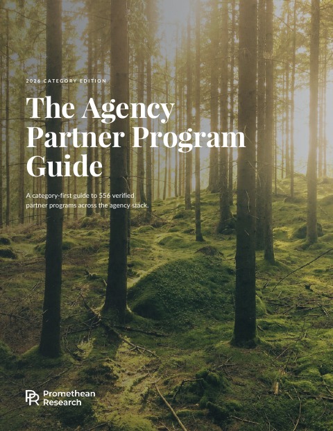 Cover of The Agency Partner Program Guide, 2026 Category Edition